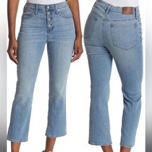 Madewell Cali Demi-boot Jeans / High Waist Flare Jeans